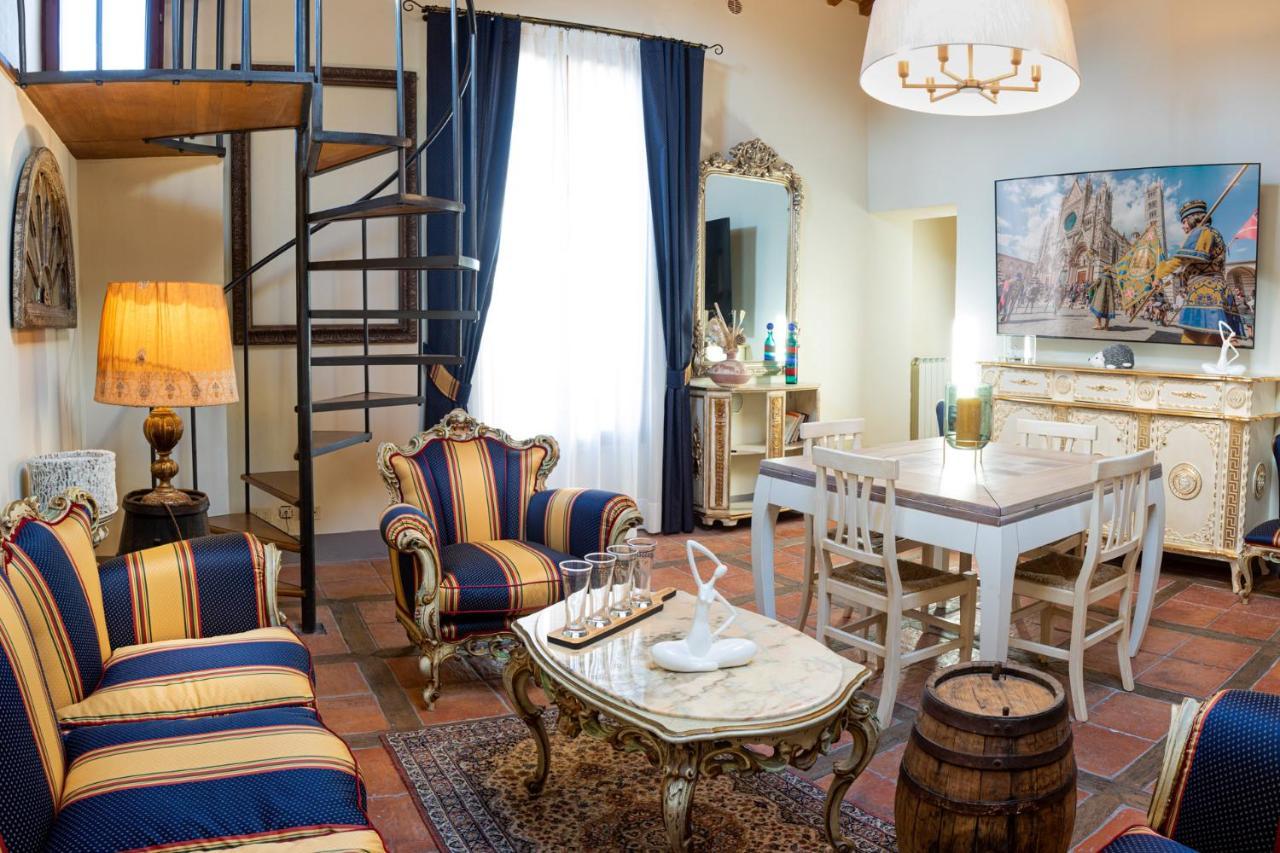 Ferienwohnung Il Mangia-Luxury Siena Exterior foto