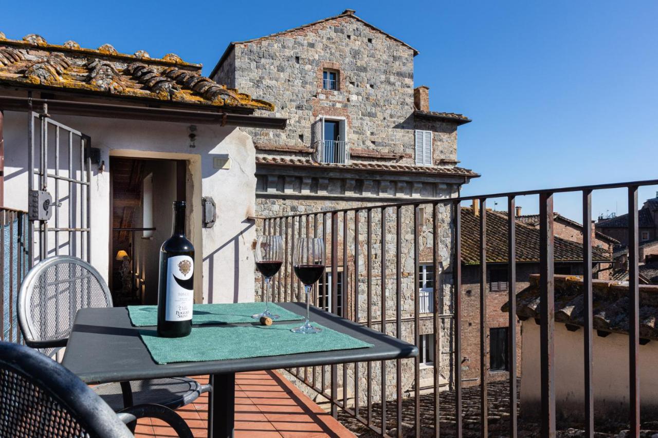 Ferienwohnung Il Mangia-Luxury Siena Exterior foto